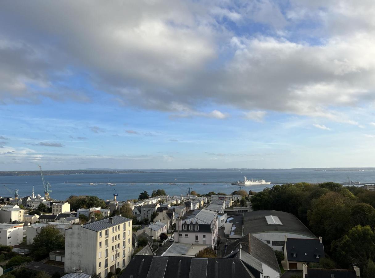 Nouveau! Appartement Vue Mer 180° Et Place Parking Μπρεστ Εξωτερικό φωτογραφία