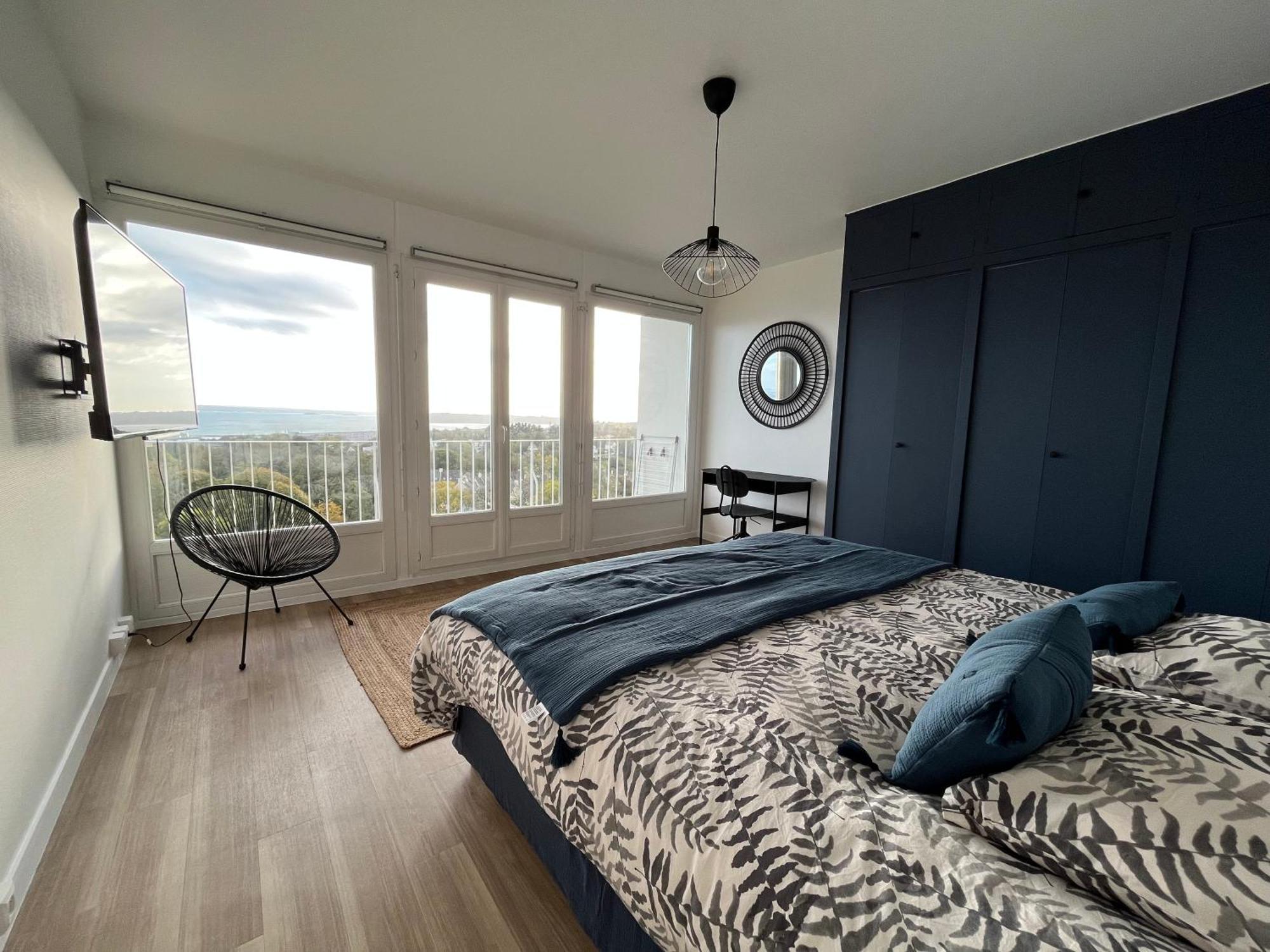 Nouveau! Appartement Vue Mer 180° Et Place Parking Μπρεστ Εξωτερικό φωτογραφία